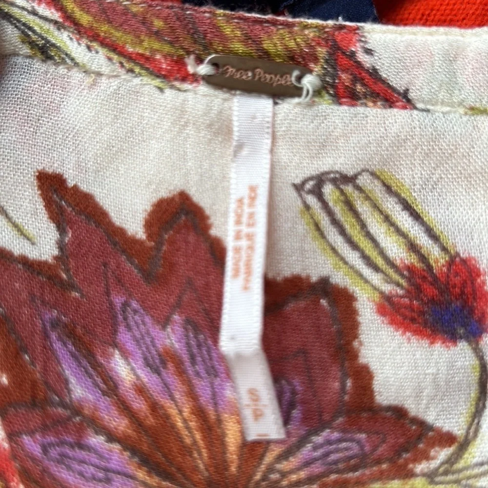 Free People Just The Two of Us tunic S/P